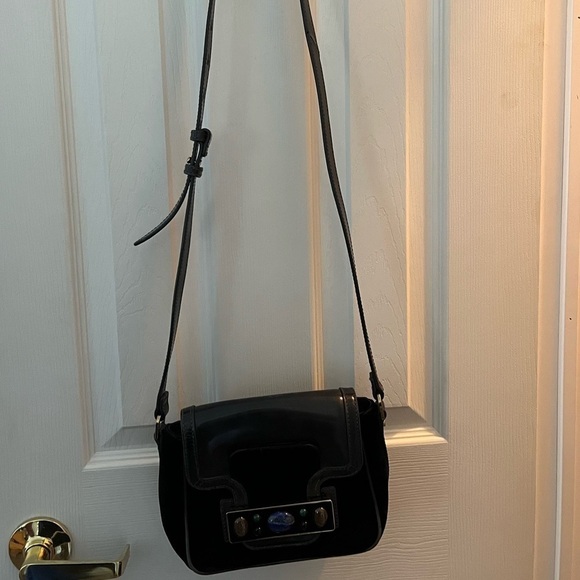 𝅺tory Burch Jeweled Velvet Shoulder Bag - Picture 4 of 6